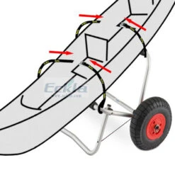 CHARIOT KAYAK CANOE PLIABLE ECKLA CANYON -GUMO Kayak Magasin chariot kayak canoe pliable eckla canyon 2