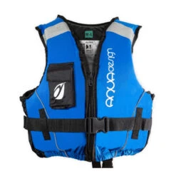 GILET AQUADESIGN SLIDER 50N BLANC/BLEU -GUMO Kayak Magasin gilet aquadesign slider 50n blanc bleu 1