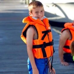 GILET DE SAUVETAGE JOBE COMFORT BOATING VEST ENFANT ORANGE -GUMO Kayak Magasin gilet de sauvetage jobe comfort boating vest enfant orange 6
