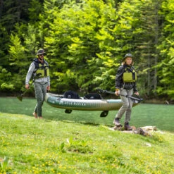 KAYAK GONFLABLE AQUA MARINA CALIBER PECHE -GUMO Kayak Magasin kayak gonflable aqua marina caliber peche 10