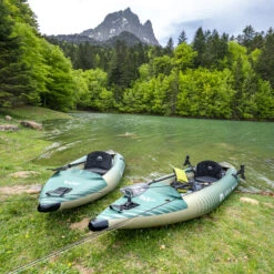 KAYAK GONFLABLE AQUA MARINA CALIBER PECHE -GUMO Kayak Magasin kayak gonflable aqua marina caliber peche 4