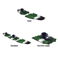 KAYAK MODULABLE SPECIAL PECHE POINT 65°N TEQUILA GTX ANGLER DUO -GUMO Kayak Magasin kayak modulable special peche point 65n tequila gtx angler duo 2