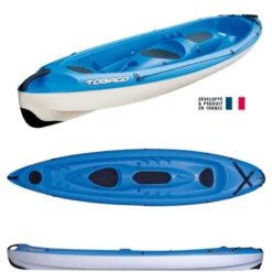 KAYAK RIGIDE TAHE TOBAGO BLEU SECOND CHOIX -GUMO Kayak Magasin kayak rigide tahe tobago bleu second choix 1
