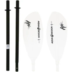 PAGAIE KAYAK AQUADESIGN ATTAK 4 PARTIES 220CM Bleu -GUMO Kayak Magasin pagaie kayak aquadesign attak 4 parties 220cm bleu 2