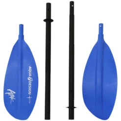 PAGAIE KAYAK AQUADESIGN ATTAK 4 PARTIES 220CM Bleu -GUMO Kayak Magasin pagaie kayak aquadesign attak 4 parties 220cm bleu 3