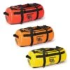 Sac De Voyage étanche DUFFEL BAG 90L HOWZIT - ORANGE -GUMO Kayak Magasin sac de voyage etanche duffel bag 90l howzit orange black