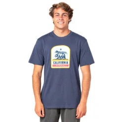 T-SHIRT RIP CURL DESTINATION ANIMALS BLEU MARINE -GUMO Kayak Magasin t shirt rip curl destination animals bleu marine 2