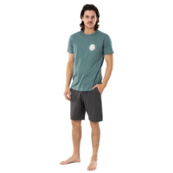 T-SHIRT RIP CURL WETTIE ESSENTIAL BLEU GRIS -GUMO Kayak Magasin t shirt rip curl wettie essential bleu gris 3