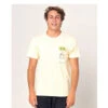 Rip Curl T-SHIRT RIPCURL IN DA POCKET TEE JAUNE CLAIR